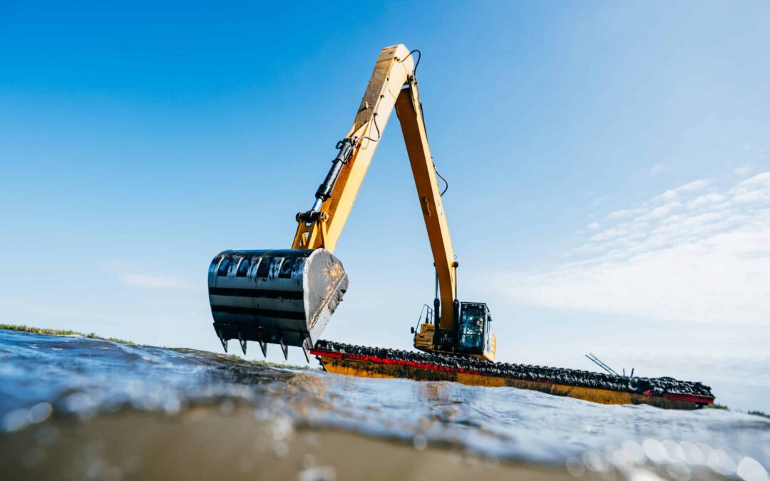 Installing Utility Poles in Standing Water: Digger Derrick Capabilities