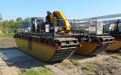 Wilco Marsh Buggies | Knuckle Boom vs. Lattice Boom: Choosing the Right Crane for Marsh Work Knuckle Boom vs. Lattice Boom: Choosing the Right Crane for Marsh Work